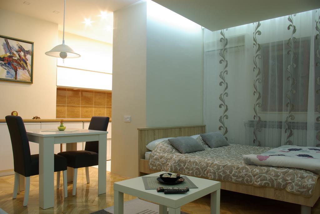 Square Studio Apartment Nis Bagian luar foto
